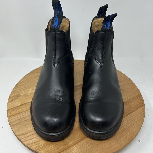 Blundstone Boots Mens 8.5 566 Thermal Chelsea Leather Black Workwear Outdoor main image 12